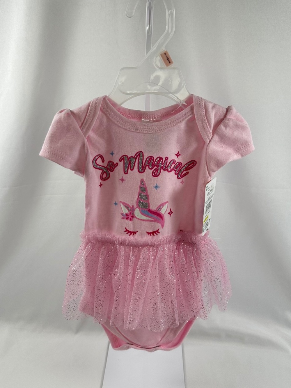 Pink TUTU Creeper with Tutu and Unicorn, Newborn, NWT, One Piece